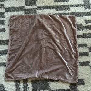 West Elm 26 x 26 Mauve‎ Dusty Pink Pillow Sham Cover